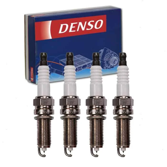 4 pc DENSO Iridium Long Life Spark Plugs for 2014-2015 Kia Sportage