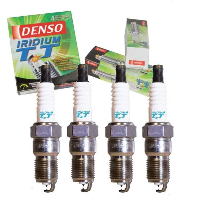 4 pc DENSO Iridium TT Spark Plugs for 2004-2012 Chevrolet Colorado