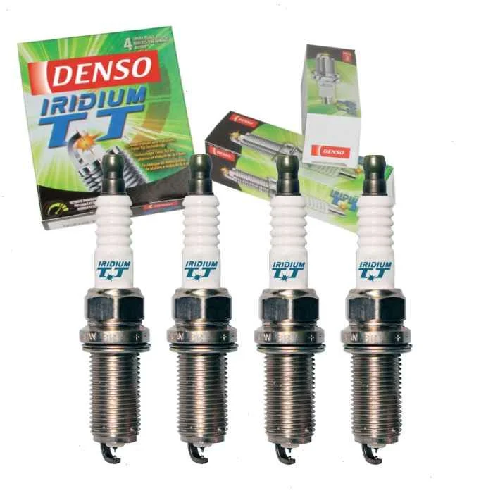 4 pc DENSO Iridium TT Spark Plugs for 2017 Toyota Camry
