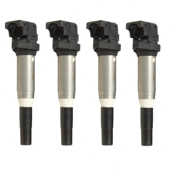 4 pc Hitachi Ignition Coils for 2012-2016 BMW Z4 2.0L L4