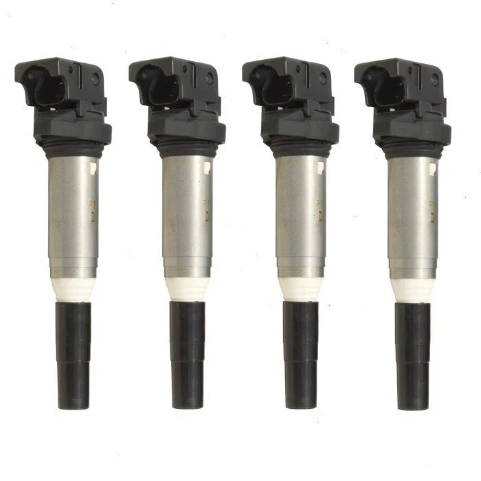 4 pc Hitachi Ignition Coils for 2014-2016 BMW 428i xDrive 2.0L L4