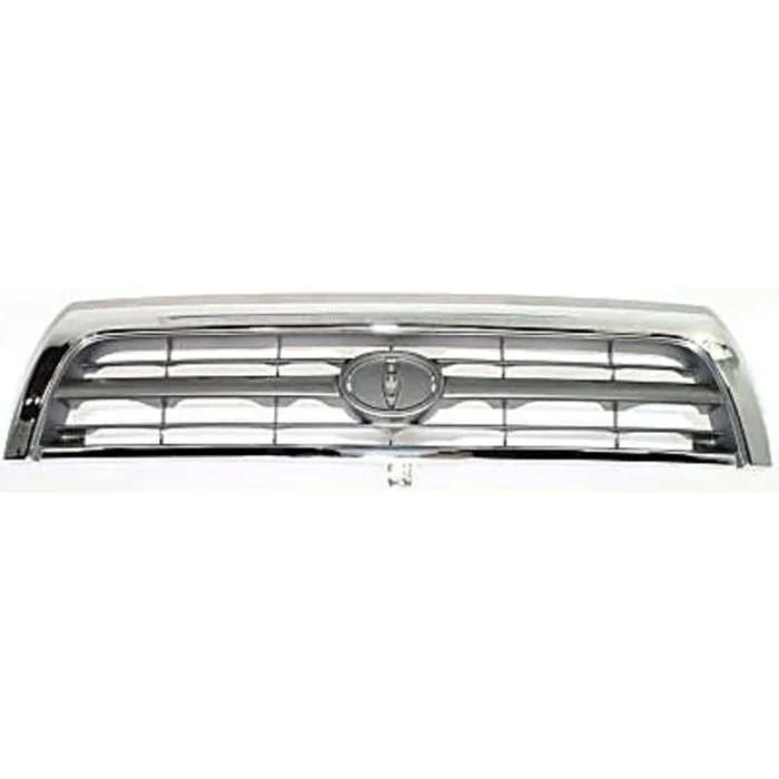 4RUNNER 96-98 GRILLE, Chrome Shell/Silver Insert, 6 Cyl