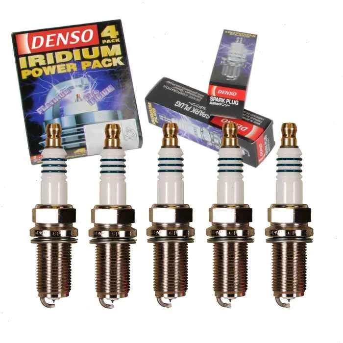 5 pc DENSO Iridium Power Spark Plugs for 2012 Audi TT RS Quattro
