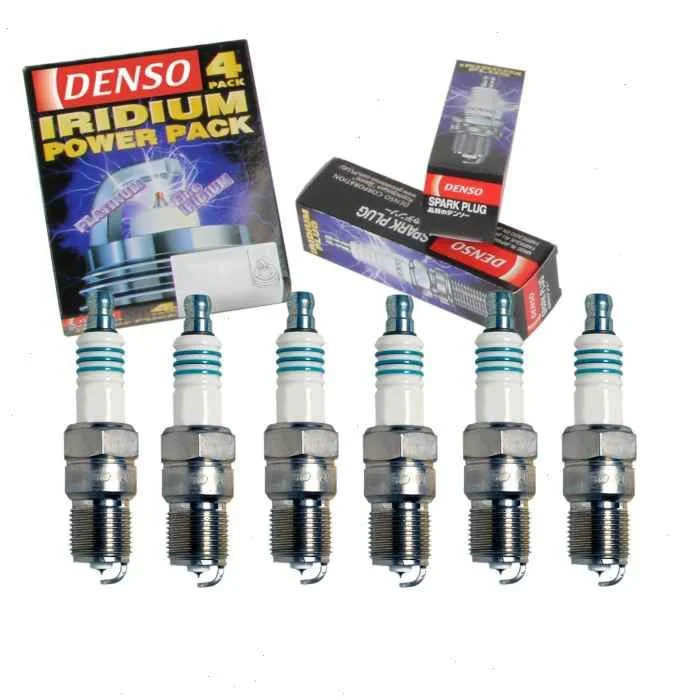6 pc DENSO Iridium Power Spark Plugs for 2003 Ford E-250