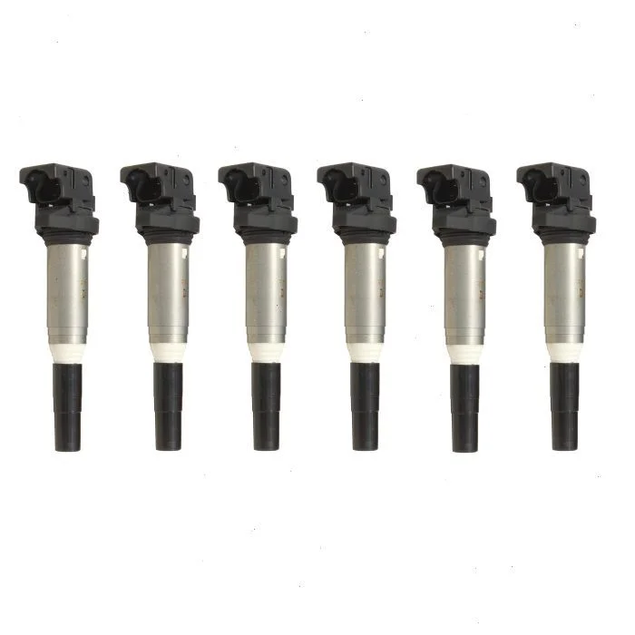 6 pc Hitachi Ignition Coils for 2004-2006 BMW X5 3.0L L6