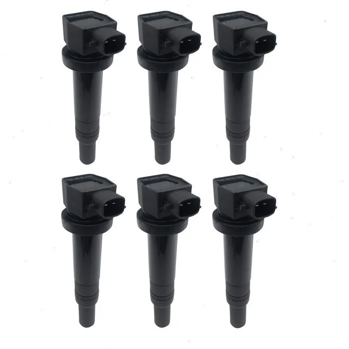 6 pc Hitachi Ignition Coils for 2008-2010 Kia Magentis 2.7L V6