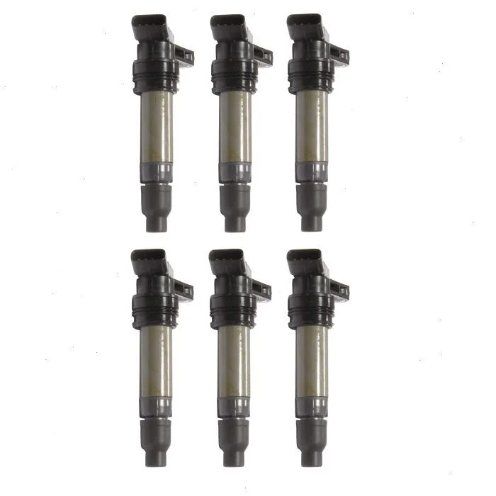 6 pc Hitachi Ignition Coils for 2008-2015 Volvo XC70 3.0L 3.2L L6