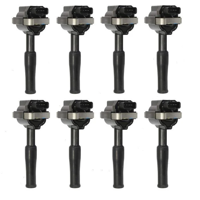 8 pc Hitachi Ignition Coils for 2000-2002 Jaguar XKR 4.0L V8