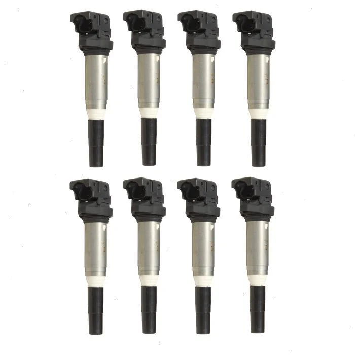 8 pc Hitachi Ignition Coils for 2007-2008 BMW X5 4.8L V8