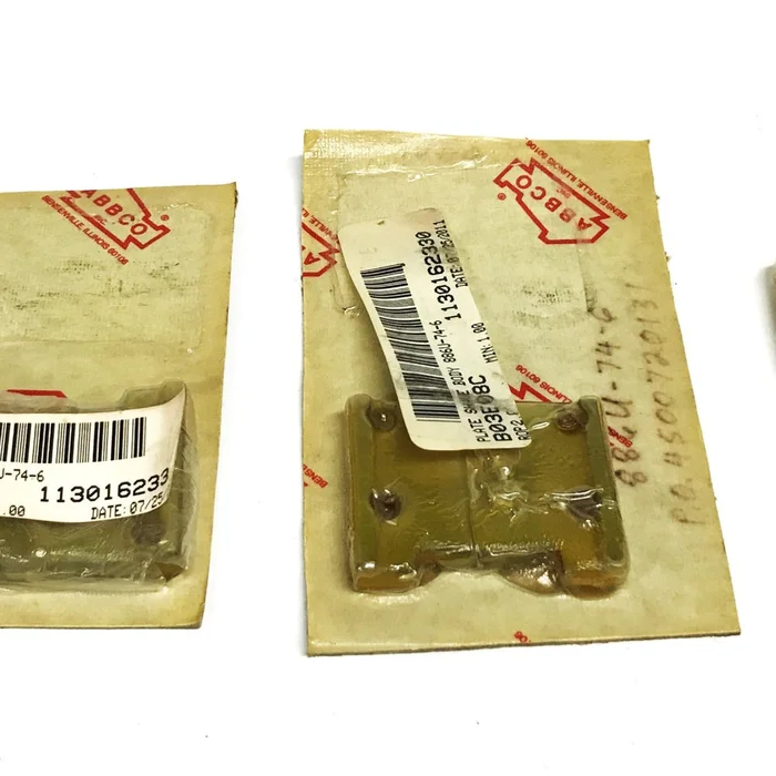 ABBCO Shave Tool Body Plate 886U-74-6 [Lot of 3] NOS