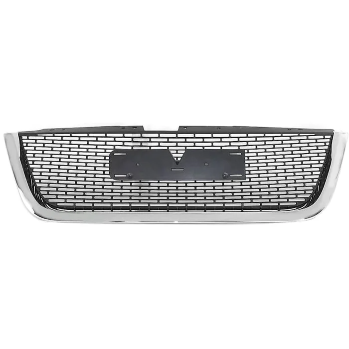 ACADIA 07-12 GRILLE, Plastic, Chrome Shell/Painted Black Insert, (Exc. Denali Model)