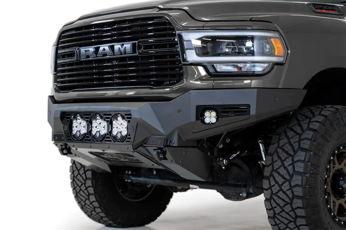 Addictive Desert Designs Bomber Front Bumper (Baja): 19-23 RAM 2500/3500 – F560014100103