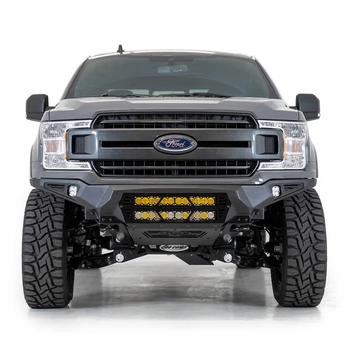 Addictive Desert Designs Bomber Front Bumper, Dual 20 in. Light Bars | Heritage: 18-20 F-150 – F180012140103