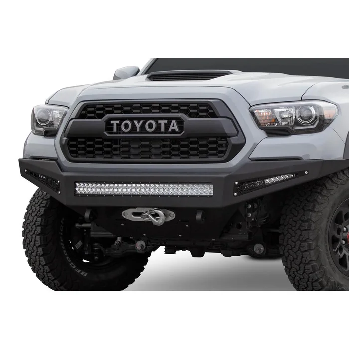 Addictive Desert Designs HoneyBadger Winch Front Bumper: 16-23 Tacoma – F687382730103