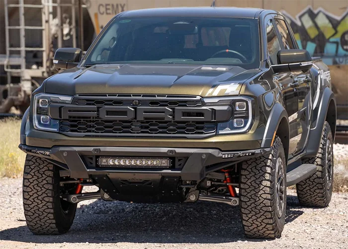 Addictive Desert Designs Phantom Front Bumper: 24+ Ranger Raptor – F720265070103