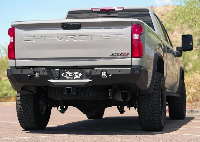 Addictive Desert Designs Phantom Rear Bumper: 24+ Chevy 2500/3500 – R820191280103
