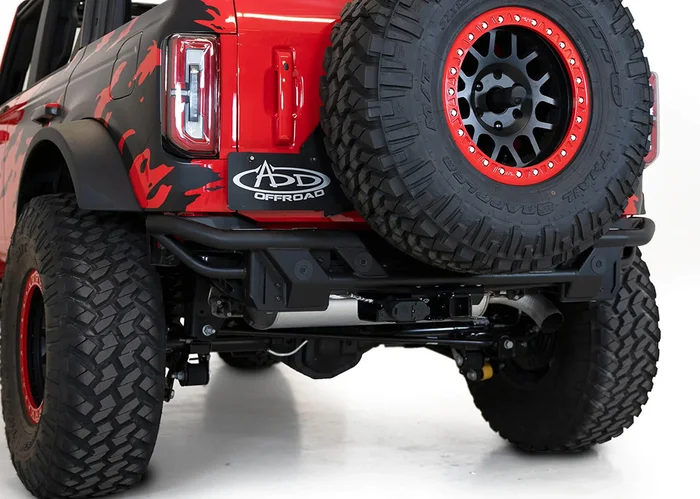 Addictive Desert Designs Pro Bolt-On Rear Bumper: 21-24 Bronco – R23857NA0103