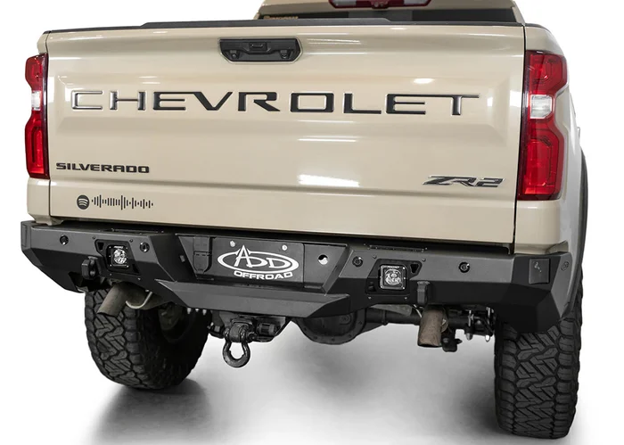Addictive Desert Designs Stealth Fighter Rear Bumper: 22-24 Chevy/GMC 1500 – R120081090103