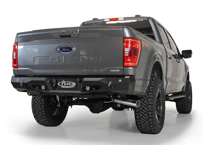 Addictive Desert Designs Stealth Fighter Rear Bumper: 24+ F-150 – R1901231280103