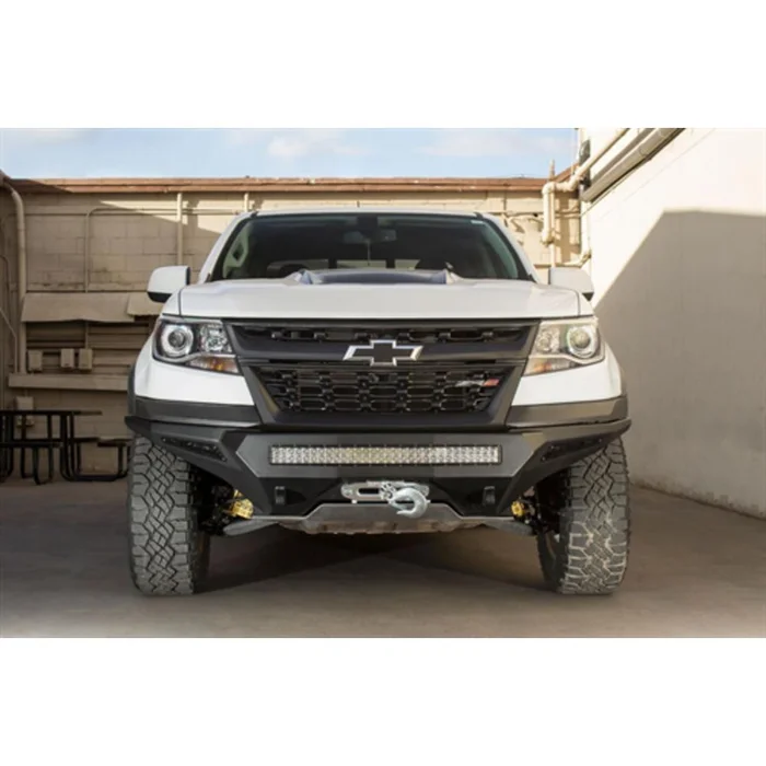 Addictive Desert Designs Stealth Fighter Winch Front Bumper: 17-21 Colorado ZR2 – F371202740103