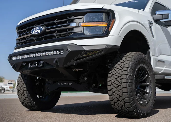 Addictive Desert Designs Stealth Fighter Winch Front Bumper: 24+ F-150 – F1901422860103