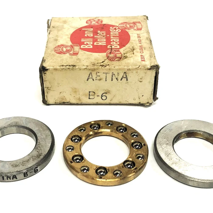 Aetna Thrust Ball Bearing B-6 NOS