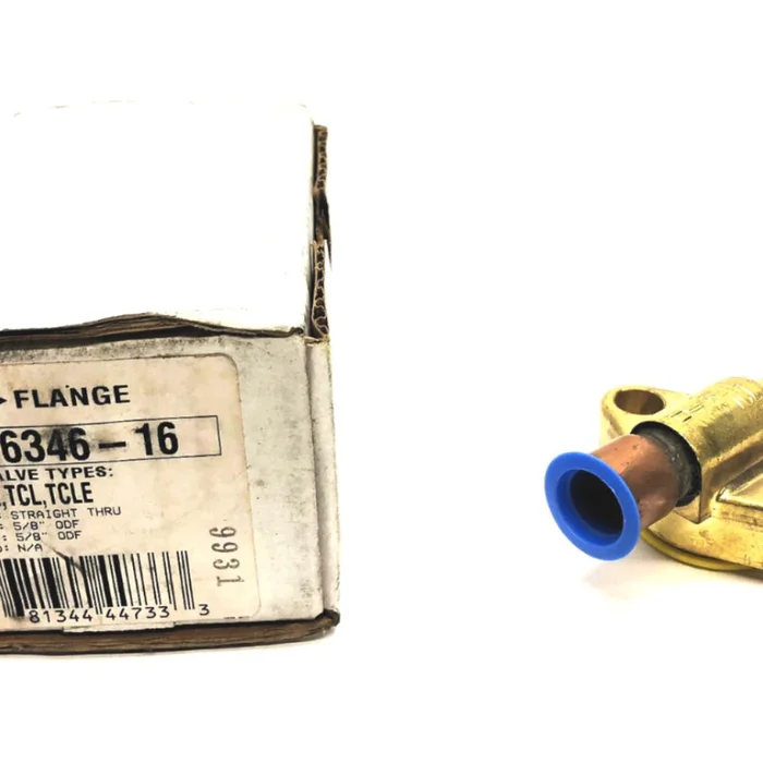 Alco Controls 5/8″ ODF Straight Thru Flange X-6346-16 NOS