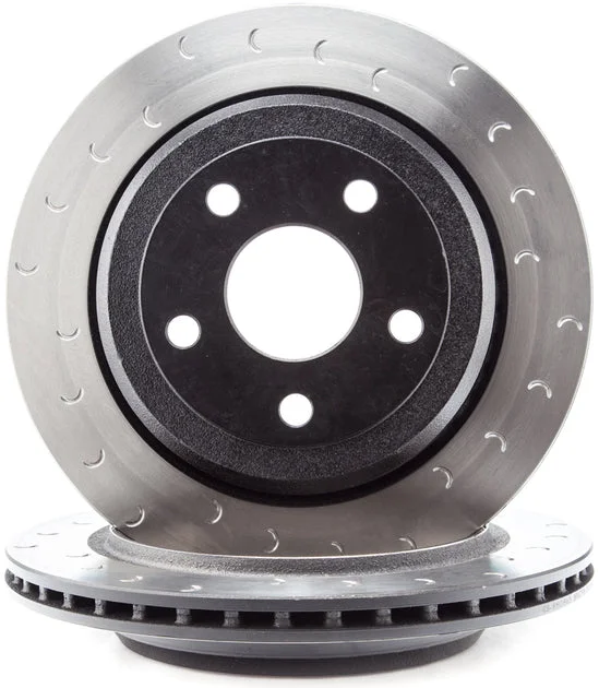 Alcon 2018+ Jeep Wrangler JL Rear Left Slotted Rotor – Single