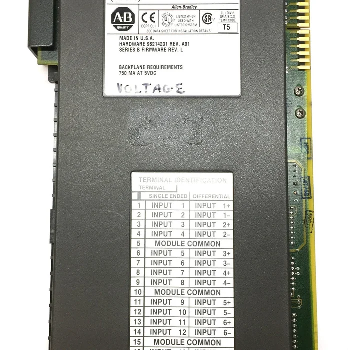 Allen-Bradley 12-Bit Analog Input Module 1771-IFE B (96214231) Ser.B Rev.L USED