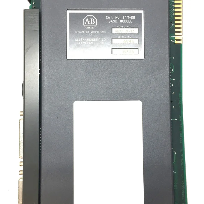 Allen-Bradley I/O Basic Module 1771-DB Rev.A/Ser.C USED