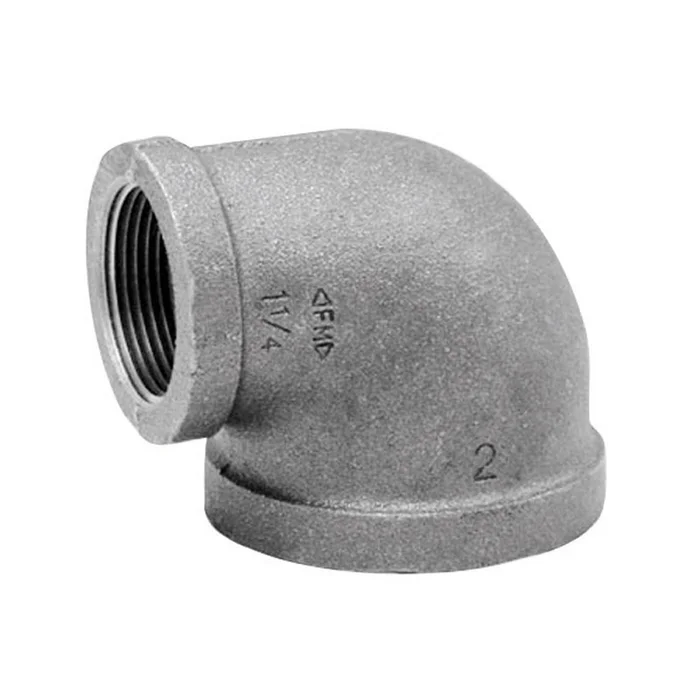 Anvil – 8700125555 – 1 in. FPT x 1/2 in. Dia. FPT Galvanized Malleable Iron Elbow