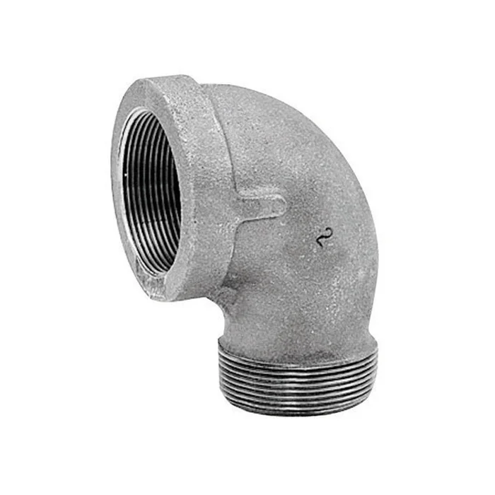 Anvil – 8700127155 – 1/8 in. FPT X 1/8 in. D MPT Black Malleable Iron Street Elbow