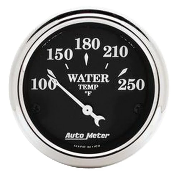 Autometer 2 1/16in 250 Degree F Old Tyme Electric Water Temp Gauge – 1737