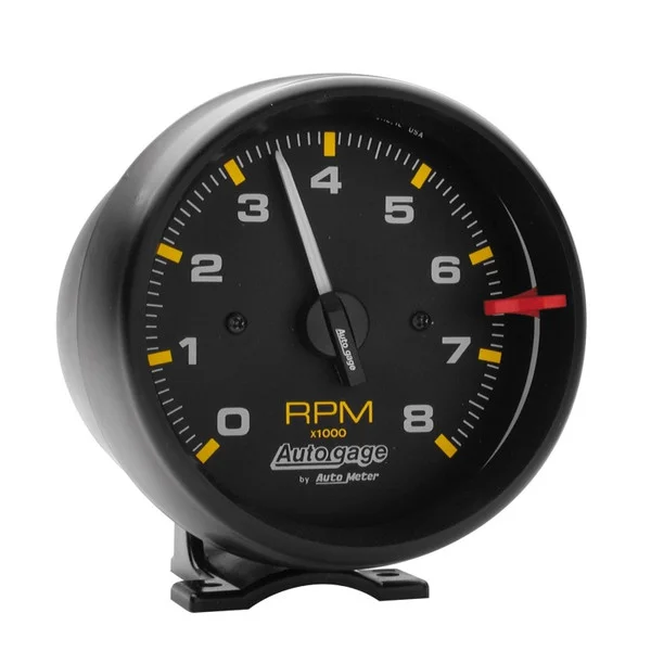 Autometer Autogage Black 8,000 RPM Pedestal Mount Tachometer – 2300