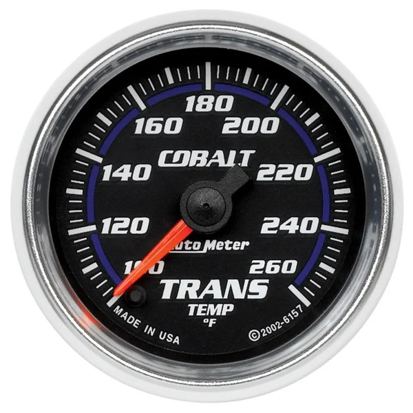 Autometer Cobalt 52mm 100-260 Deg F Electronic Trans Temp Gauge – 6157