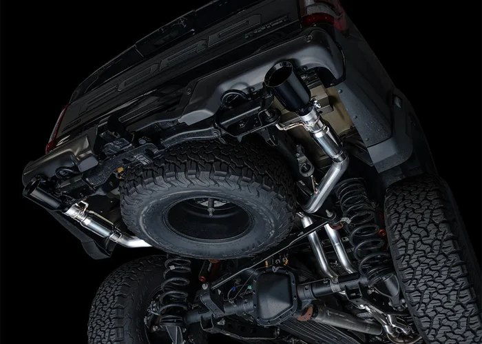 AWE SwitchPath Exhaust for Gen 3 Raptor | Diamond Black Tips – 3025-33356