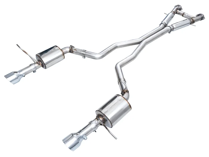 AWE Touring Edition Exhaust for Dodge Durango 6.4 / 6.2 SC – Chrome Silver Tips – 3015-32952
