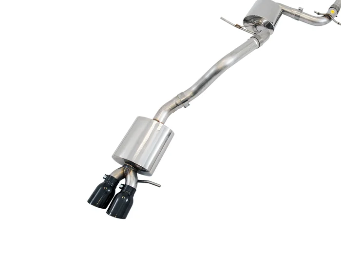 AWE Touring Edition Exhaust for MK6 Jetta 1.4T – Diamond Black Tips – 3015-23056