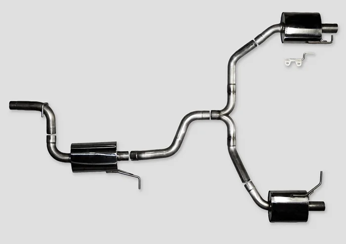 AWE Touring Edition Exhaust for VW CC 2.0T – Dual Outlet – Chrome Silver Tips – 3010-32018