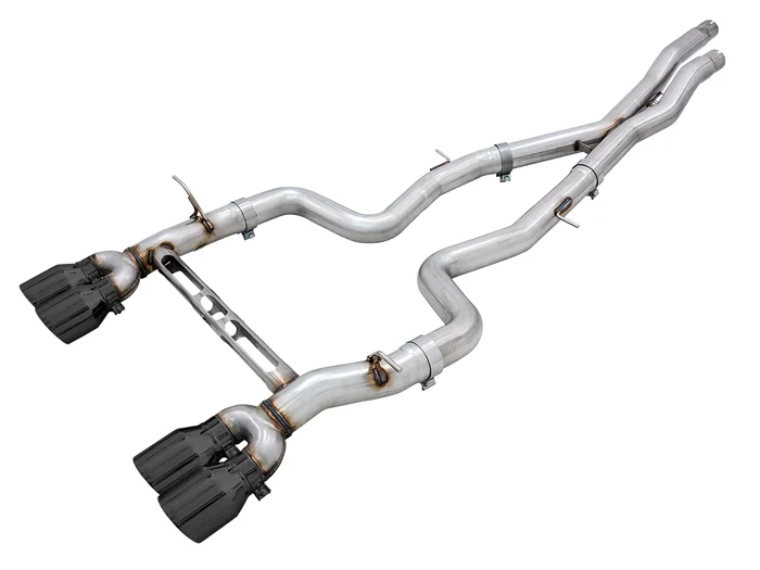 AWE Track Edition Cat-back Exhaust for BMW F8X M3/M4 – Diamond Black – 3020-43087