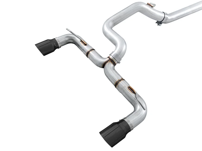 AWE Track Edition Cat-back Exhaust for Ford Focus RS – Diamond Black Tips – 3020-33032