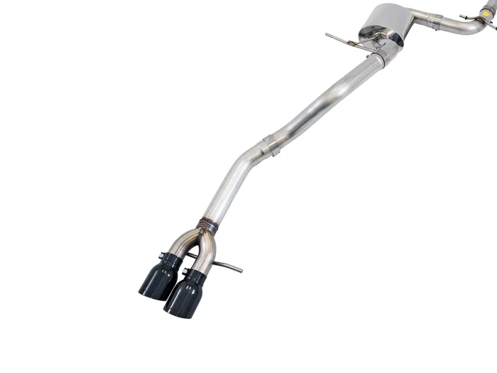 AWE Track Edition Exhaust for MK6 Jetta 1.4T – Diamond Black Tips – 3020-23034