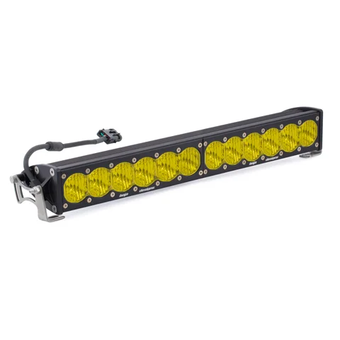 Baja Designs 20 in. OnX6+ LED Light Bar, Wide Cornering (Amber) – 452014