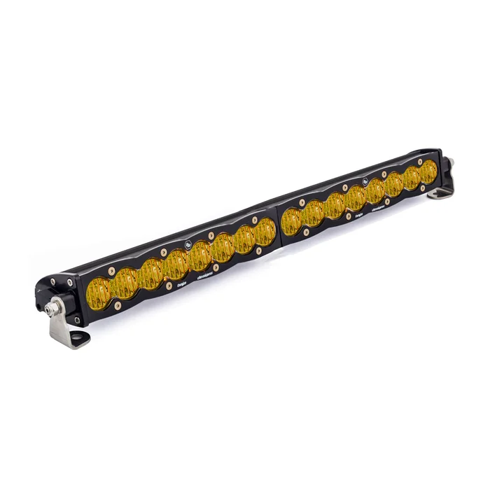 Baja Designs 20 in. S8 LED Light Bar, Wide Cornering (Amber) – 702014