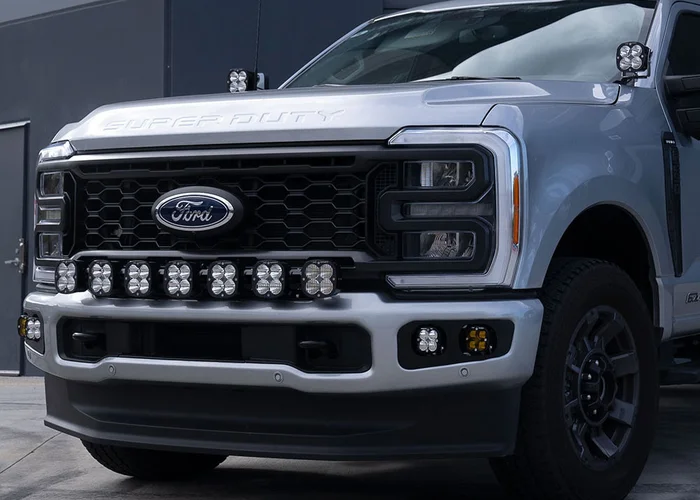 Baja Designs 7XL Linkable Bumper Light Kit, Toggle Harness: 23+ Super Duty – 448229