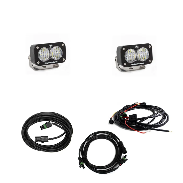 Baja Designs Jeep JL LED Light Kit Reverse Kit Dual S2 Sport W/C For 18-Pres Wrangler JL – 447651