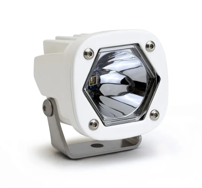 Baja Designs S1 Laser Light Pod, Laser Spot, White Housing – 380007WT