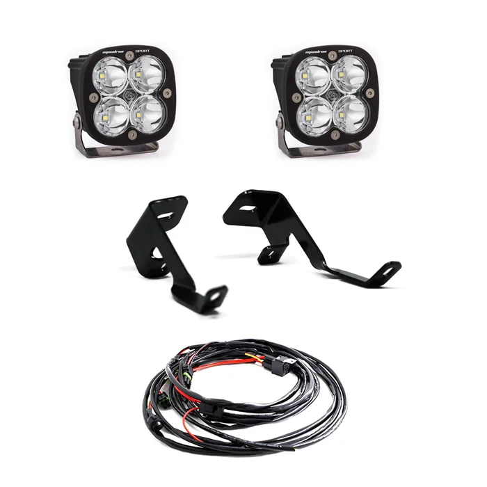 Baja Designs Squadron Pro A-Pillar Light Kit, Toggle Harness: 15-20 F-150, 17-20 Raptor – 447681