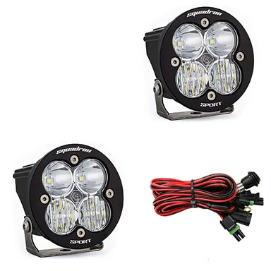 Baja Designs Squadron-R Sport LED Light Pod, Driving/Combo (Pair) – 587803