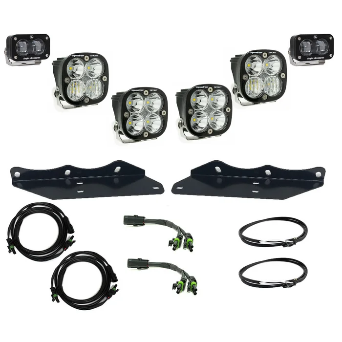 Baja Designs Squadron/S2 SAE “Sportsman” Fog Pocket Light Kit: 17-20 Raptor – 448172